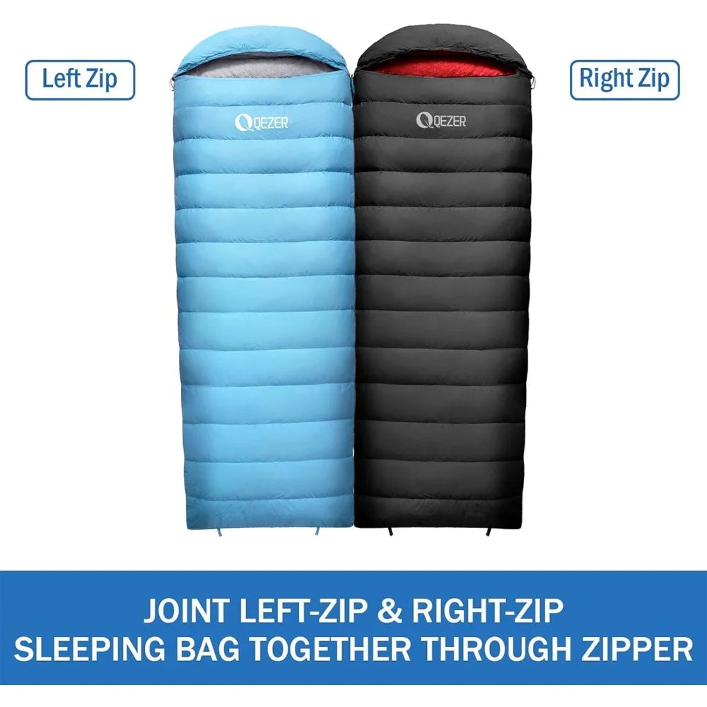YTYIN Ultralight Sleeping Bag For Adults With Compression Sack
