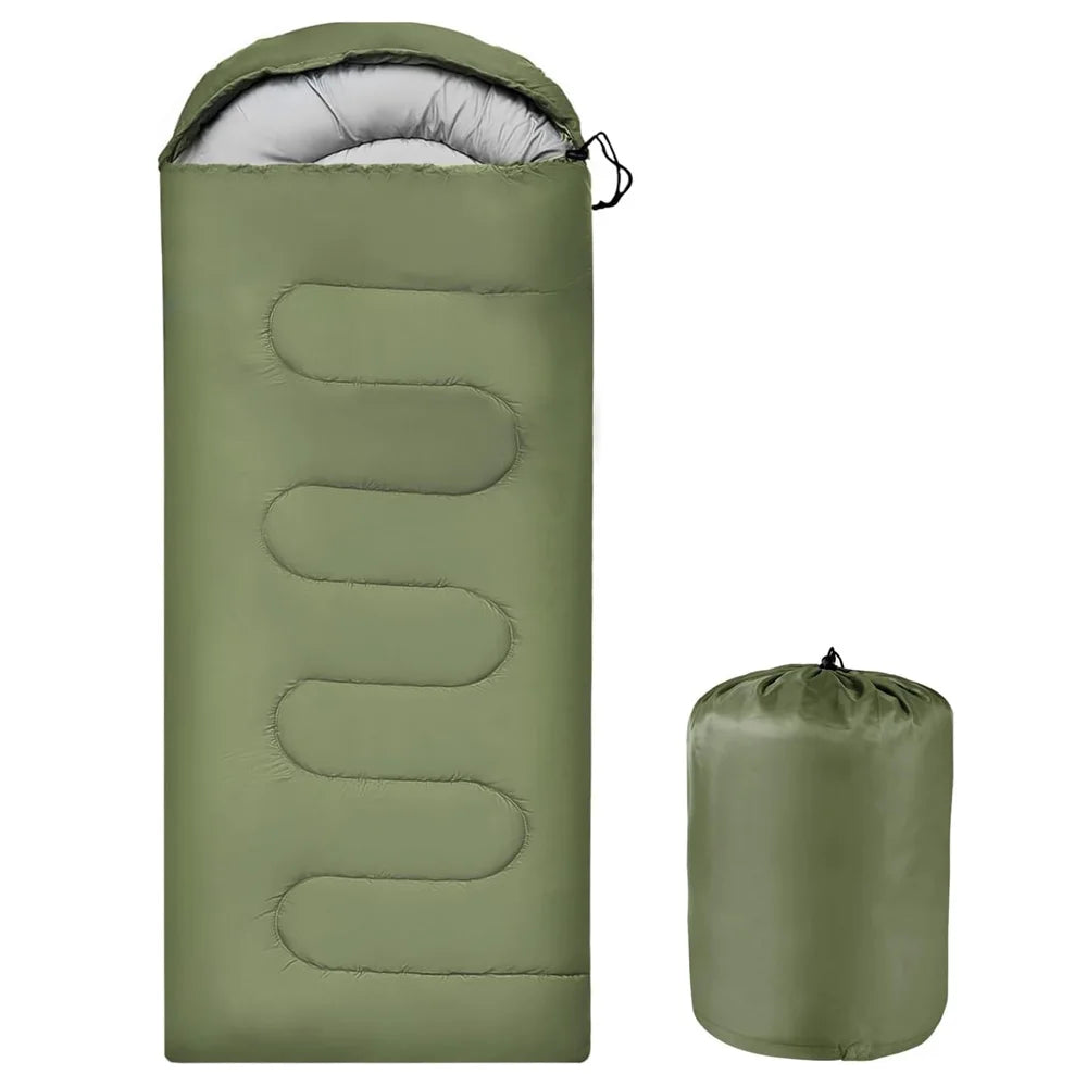 NONECN Ultralight 4 Season Camping Sleeping Bag For Backpacking