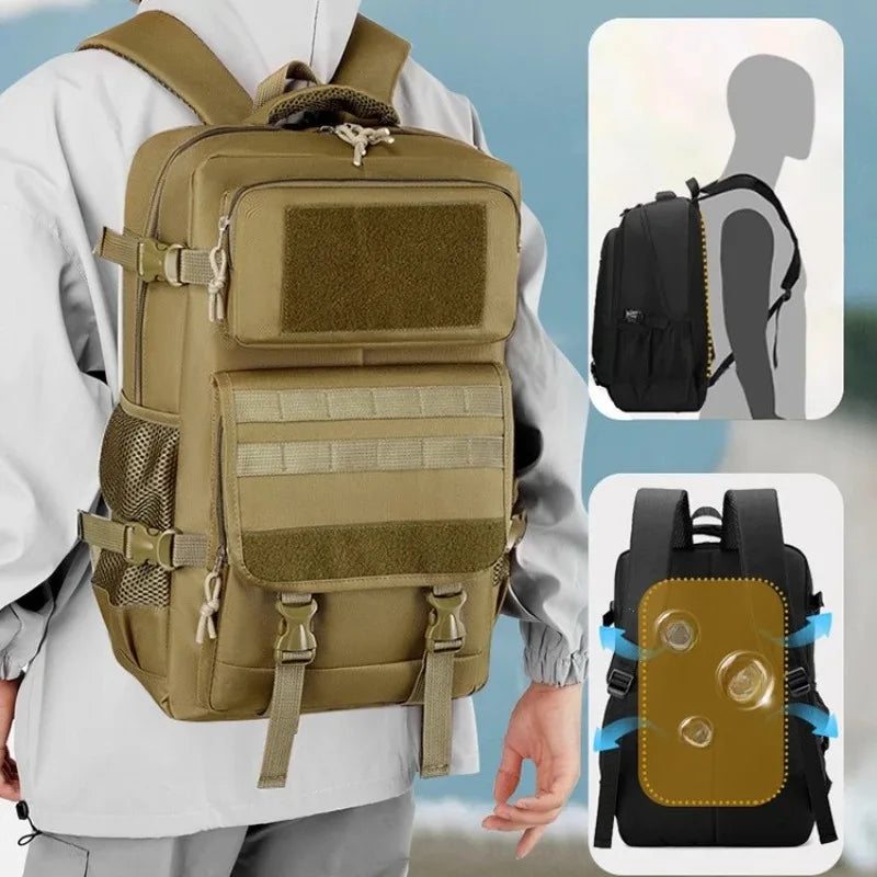 Tactical Travel Backpack For Camping Hiking And Trekking