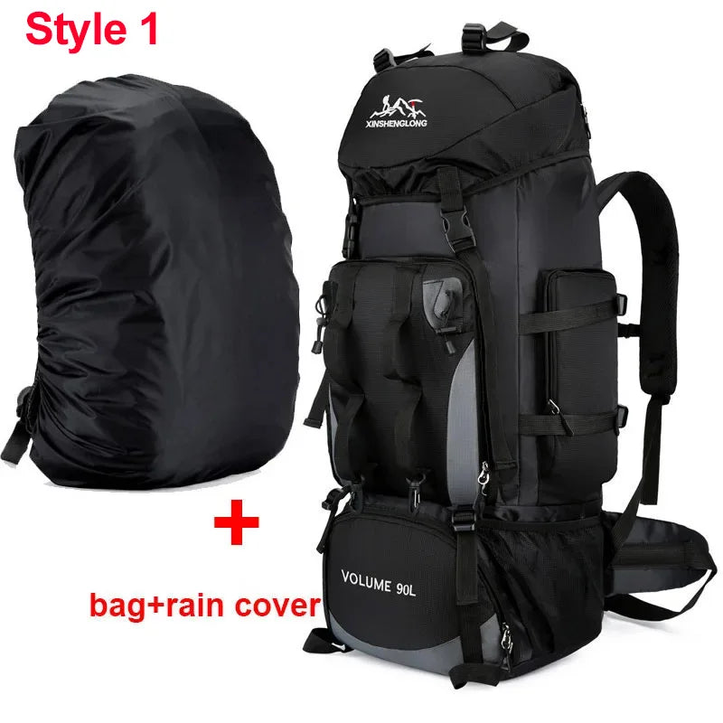 Scione Large Capacity Trekking Backpack For Outdoor Travel