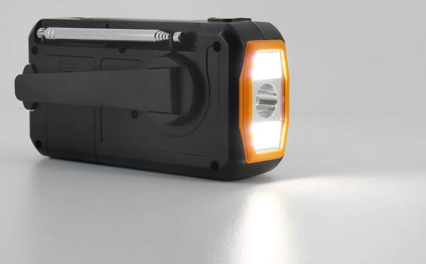Sayin 4000mAh Solar Power Bank Radio With Crank Flashlight