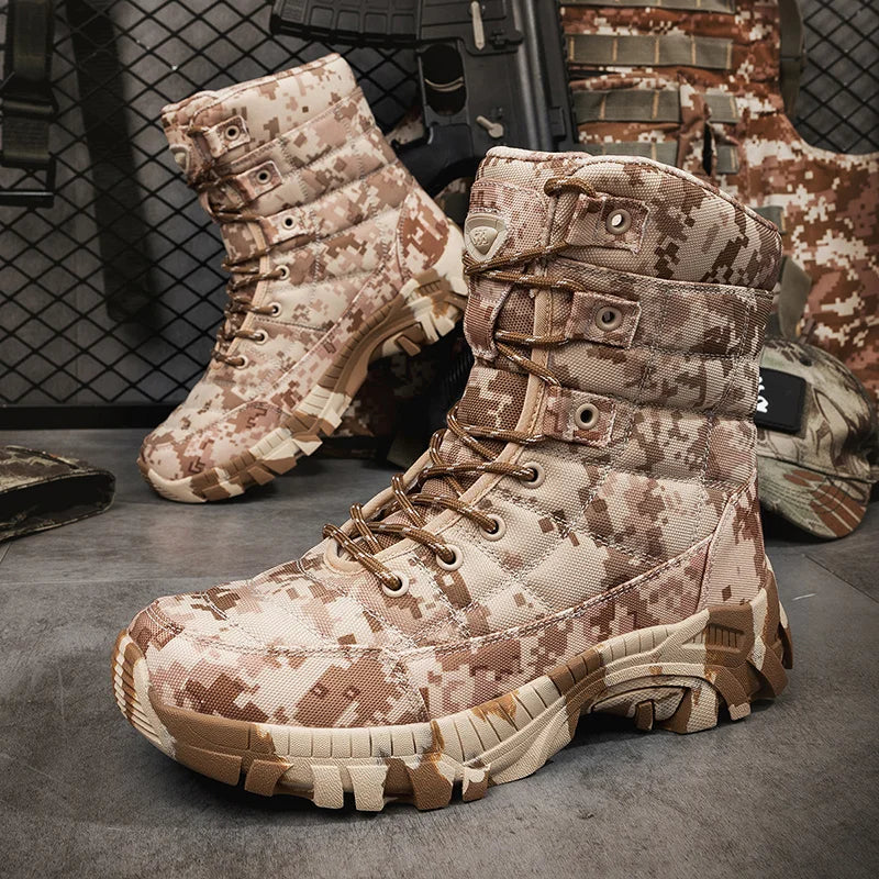 Louis Kadhrcn Men's Lightweight Tactical Hiking Boots