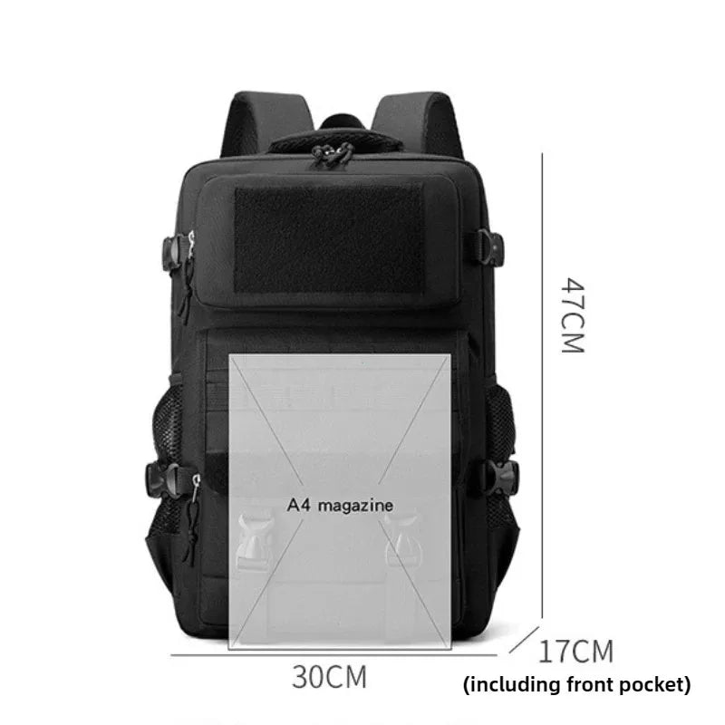 Tactical Travel Backpack For Camping Hiking And Trekking