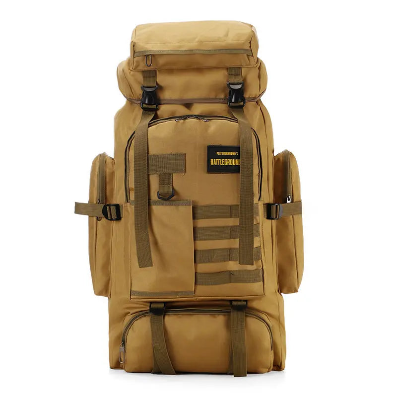NONECN Tactical Backpack Large Capacity For Hiking Travel Waterproof