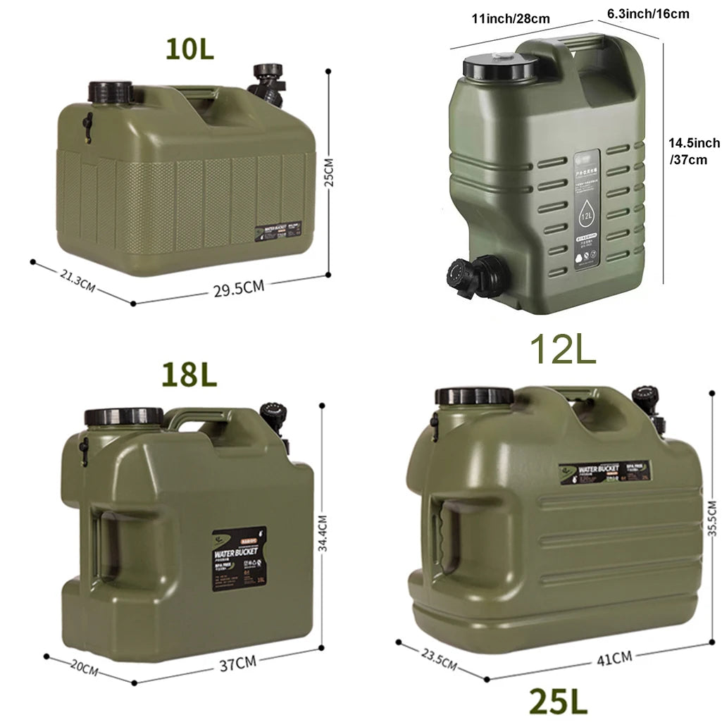 Desert Fox Water Tank Carrier Large Camping Container