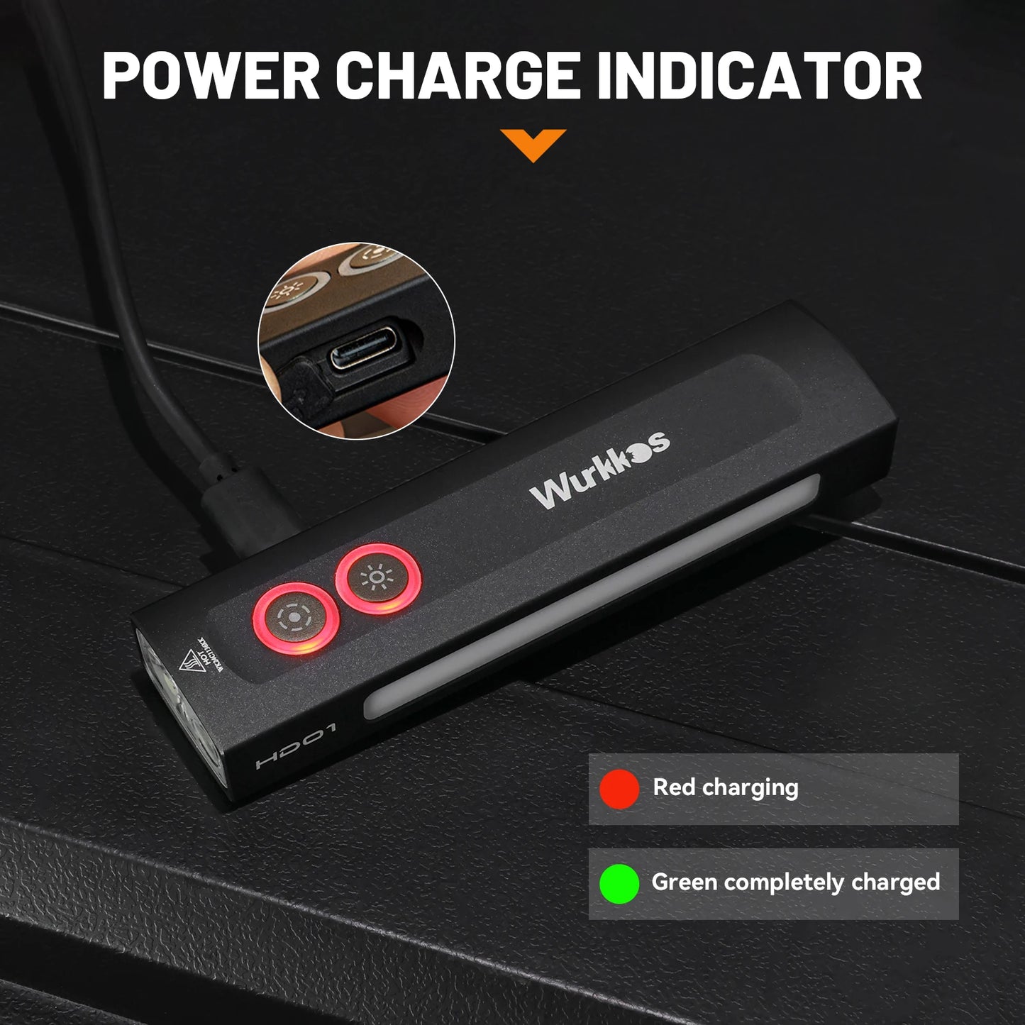 Wurkkos HD01 1200LM Multifunctional Flashlight IP65 RGB For Hiking