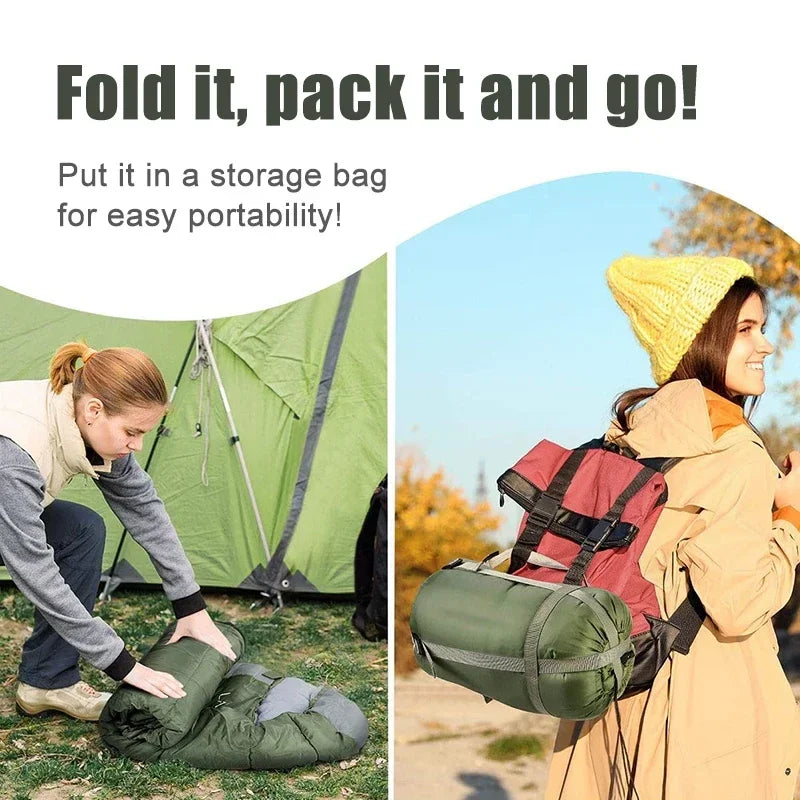 Ultralight Waterproof Four Season Camping Sleeping Bag For Outdoor Hiking