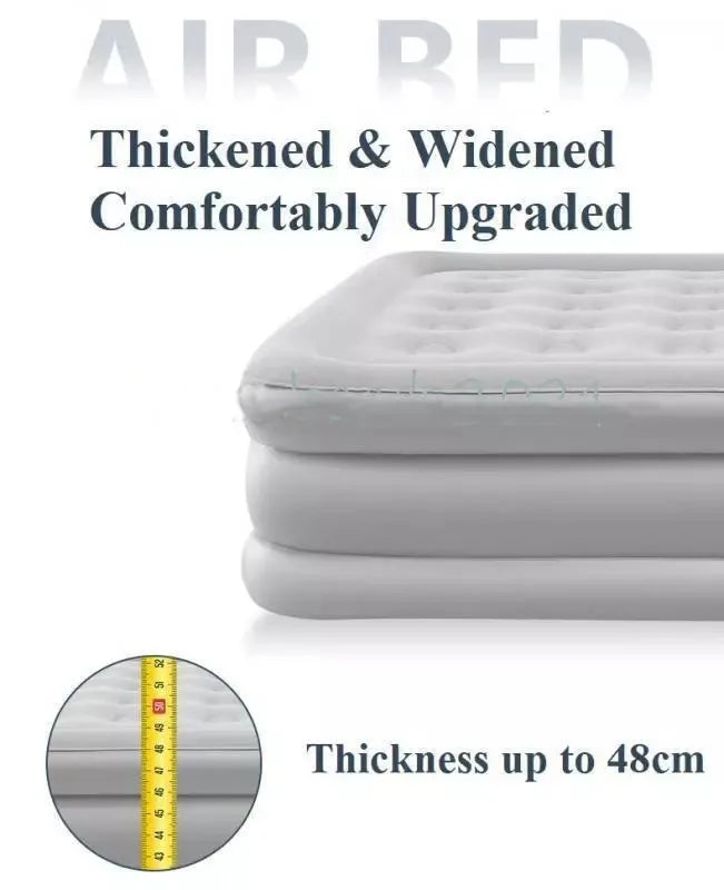 NONECN Outdoor Indoor Air Mattress Sofa Bed Portable Inflatable Couch