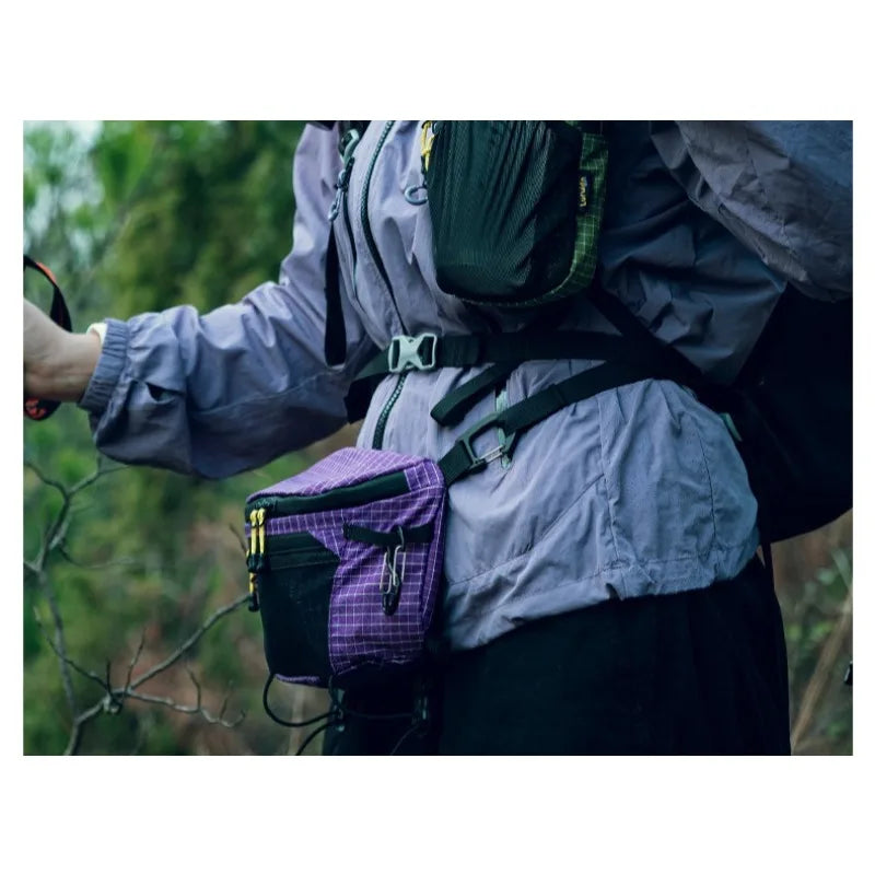 Hiking Backpack External Attachment Bag Outdoor Phone Pouch Shoulder Strap Expansion Kit Mountaineering Modification Accessories