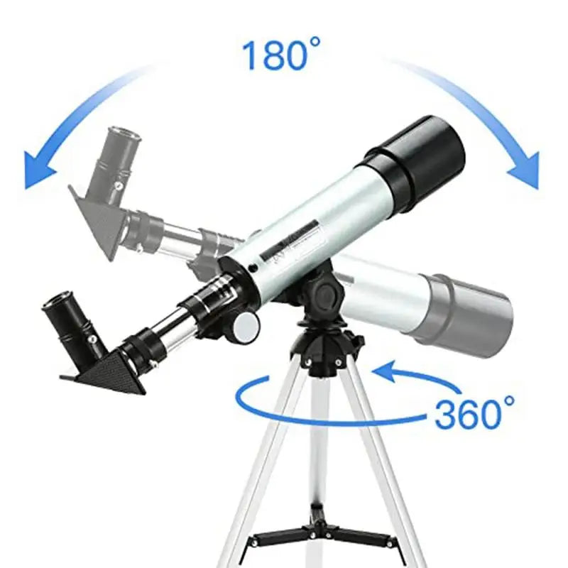 Kids Professional Monocular Telescope 18X 27X 60X 90X With Finderscope