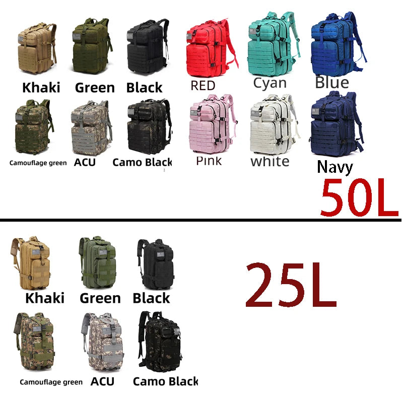 Thuram 1000D Nylon Waterproof Trekking Tactical Backpack For Outdoor