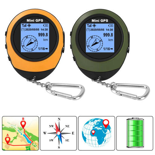 Handheld GPS Digital Compass Altitude Locator for Outdoor Hiking