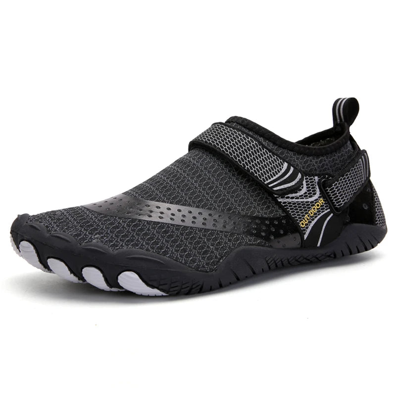 Men Water Shoes Quick Dry Non-Slip Five Finger Aqua Sneakers