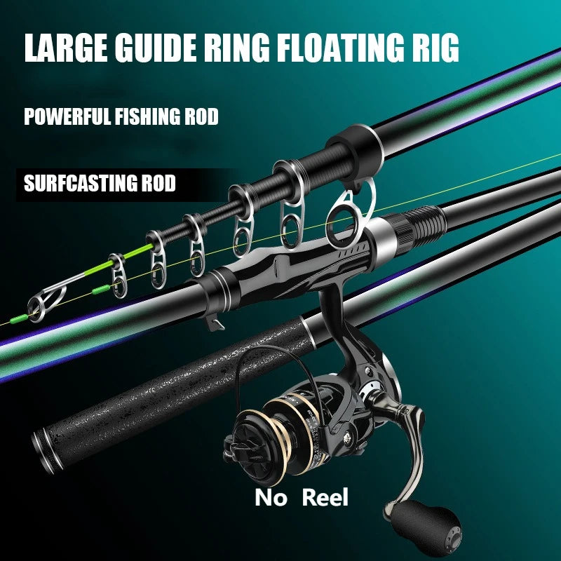 GTOFYU Rock Fishing Rod Ultralight Telescopic Spinning