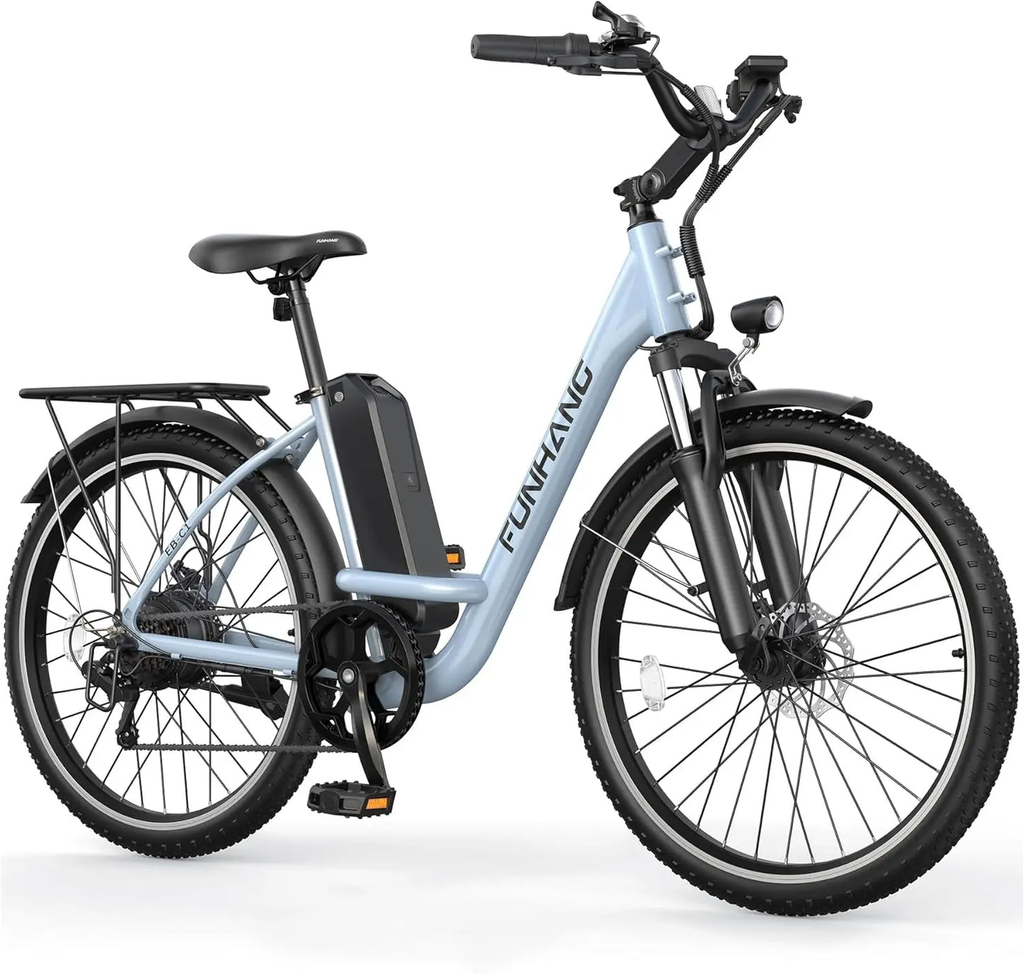City Cruiser Electric Bike 1000W Peak Motor 20MPH Commuter
