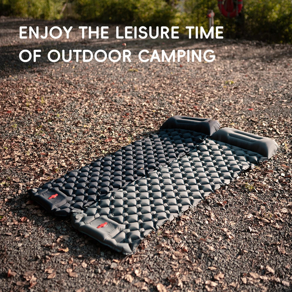 TARKA Inflatable Camping Mat With Pillow For Hiking And Climbing