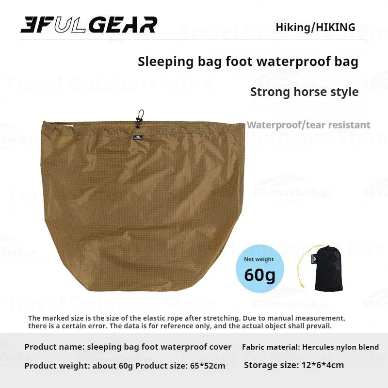 3F UL Gear Ultralight Dyneema Nylon Tyvek Sleeping Bag Liner