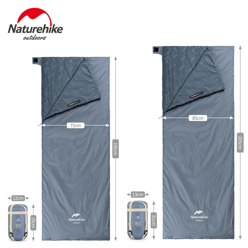 Naturehike LW180 Ultralight Cotton Sleeping Bag for Hiking