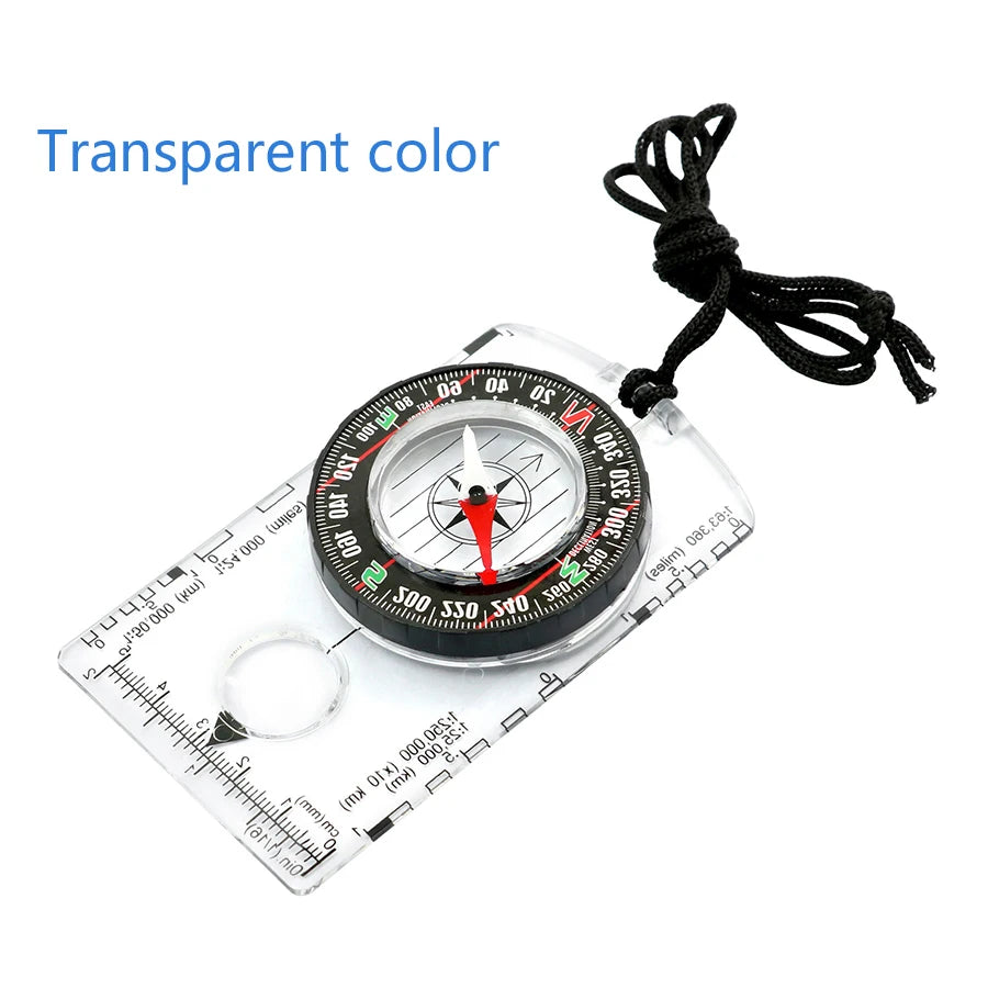 Professional Waterproof Camping Compass For Outdoor Navigation Map Reading