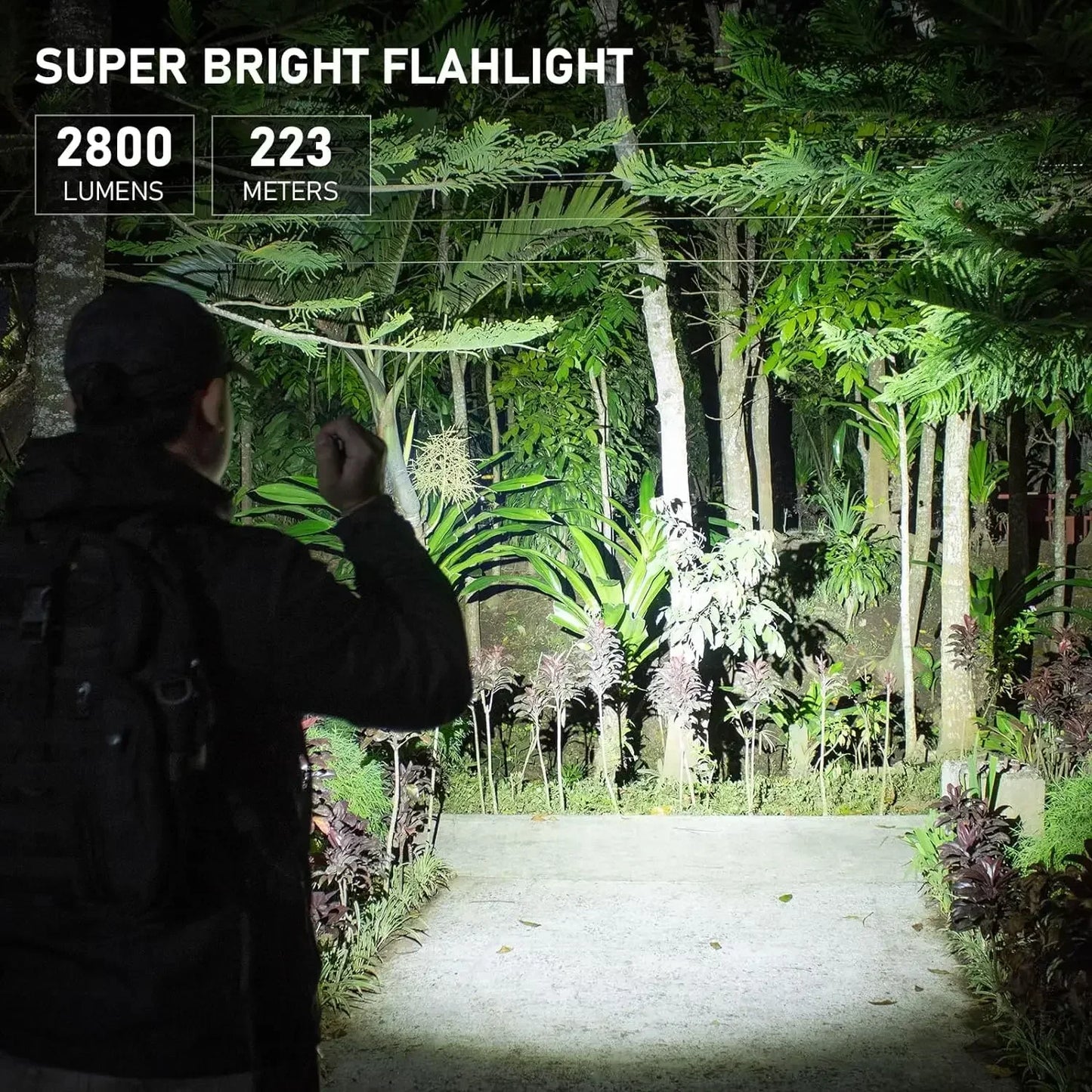 Sofirn SC28 2800 Lumen Rechargeable LED Flashlight XHP50B