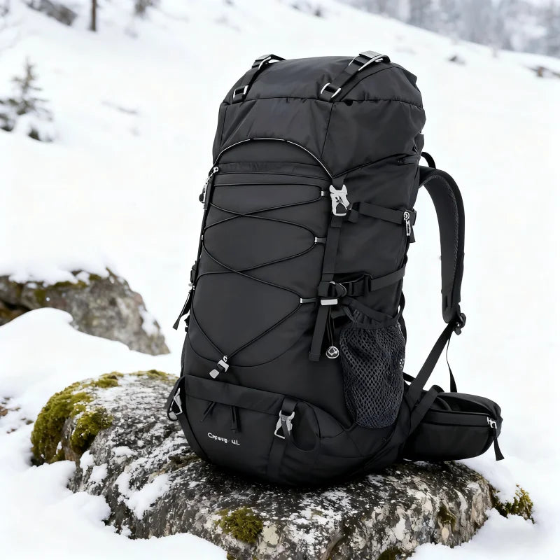 Men's Hiking Backpack Waterproof Rucksack For Camping Trekking