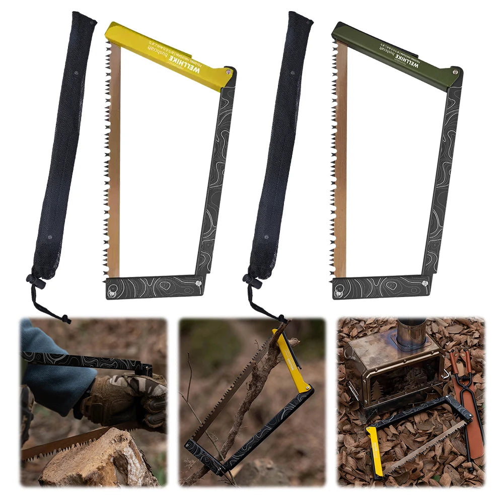 Folding Saw With Storage Bag Foldable Camping Tool