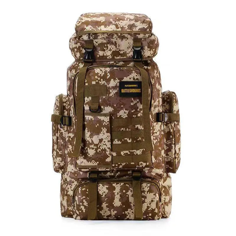 NONECN Tactical Backpack Large Capacity For Hiking Travel Waterproof