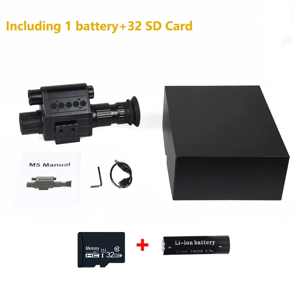 TensdarCam Digital Night Vision Monocular 1080P Infrared Scope 940nm