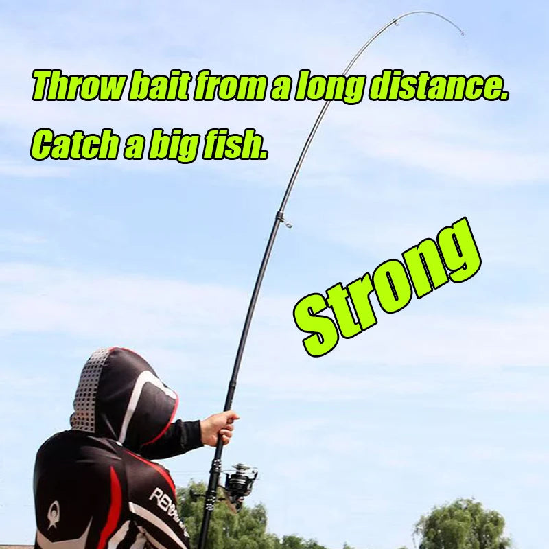 GTOFYU Telescopic Fishing Rod Carbon Thirty Pound Saltwater Freshwater