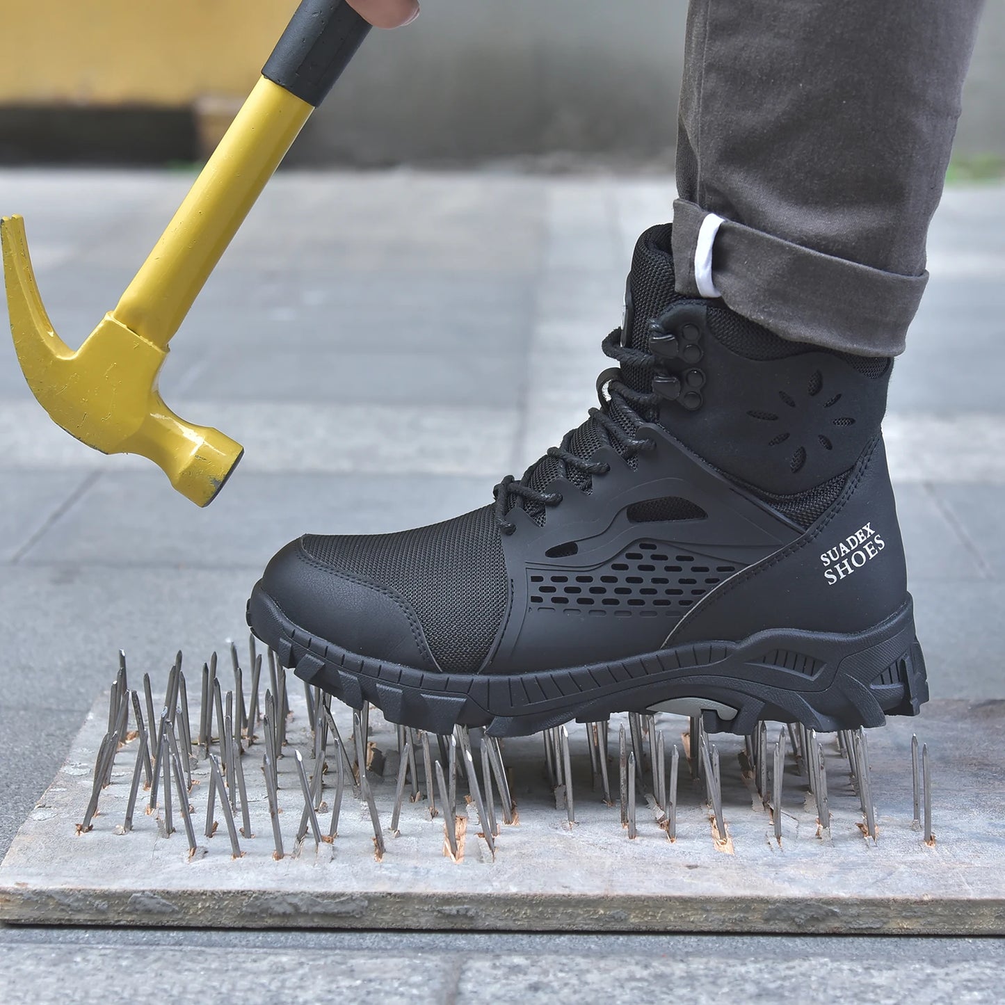SUADEX S1 Safety Boots With Steel Toe For Industrial Work