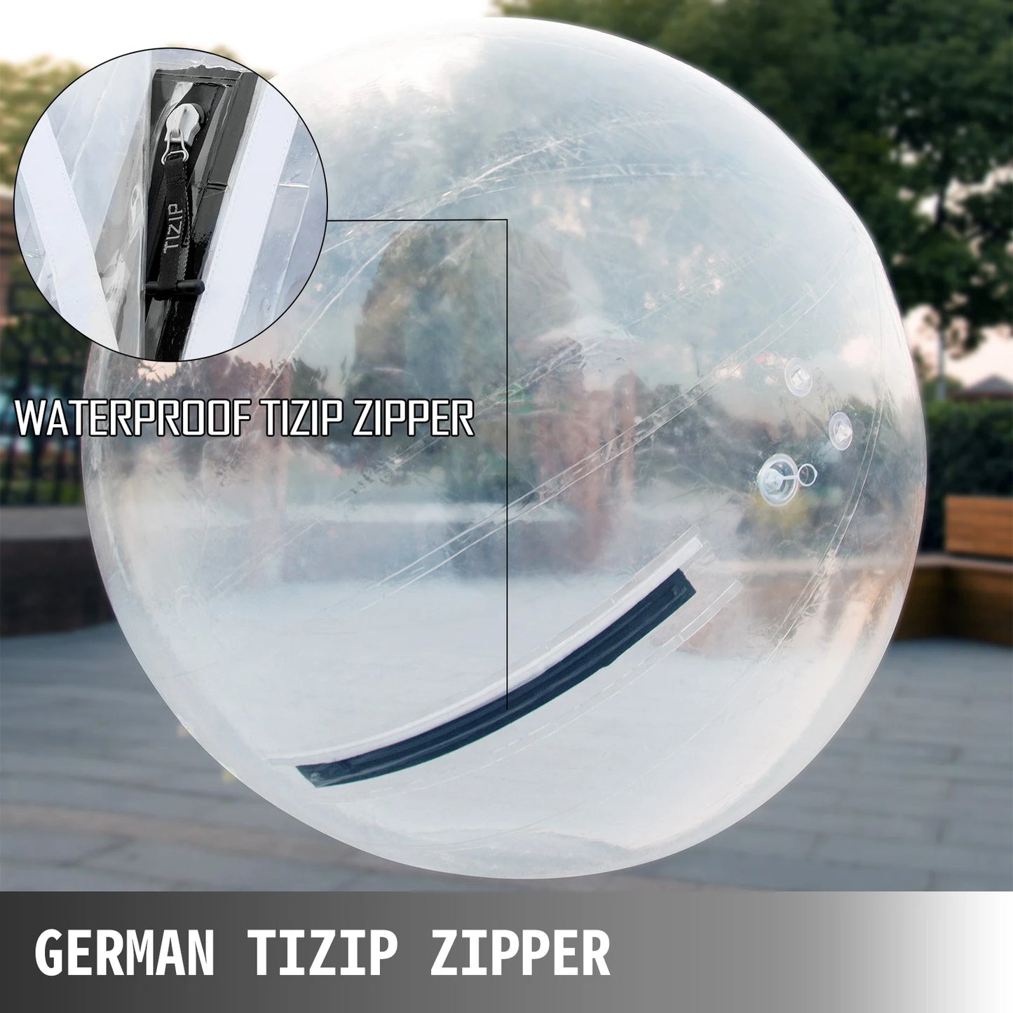 SucceBuy Water Walking Ball With Air Blower Pump Inflatable Pool