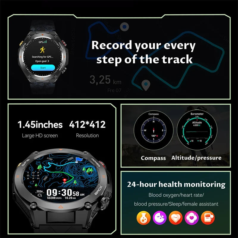 Xiaomi Outdoor Sport Smart Watch With GPS AMOLED Display