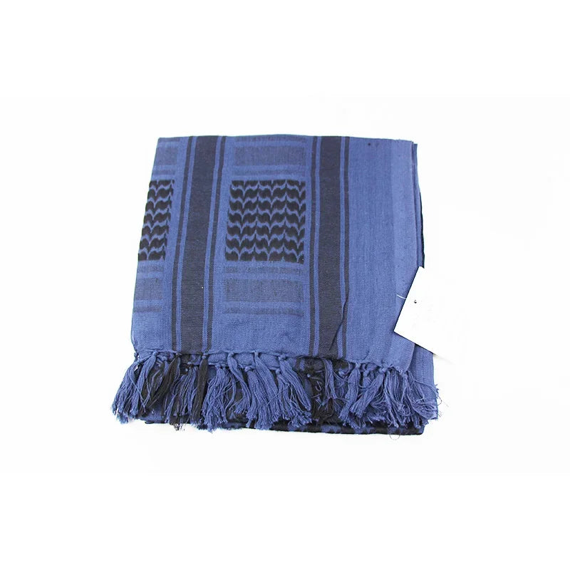 Tactical Keffiyeh Shemagh Arab Scarf Head Wrap Cotton Winter Scarves