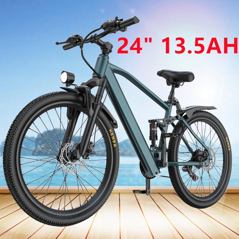 Electric Mountain E Bike 750W Peak Motor 36V Battery