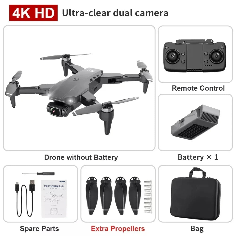 XMSJ L900 Pro 4K Drone With 5G GPS HighDefinition Camera