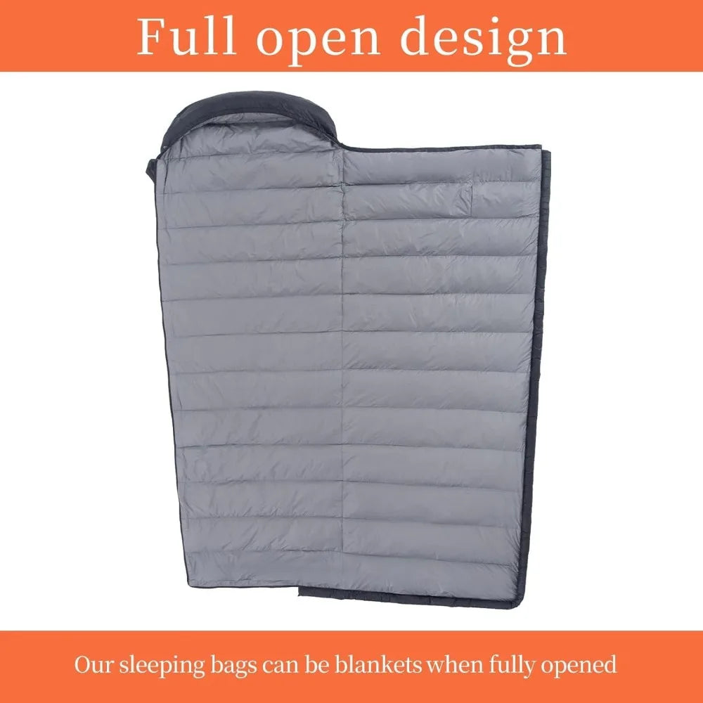YTYIN Cotton Sleeping Bag For Adults Cold Weather Camping