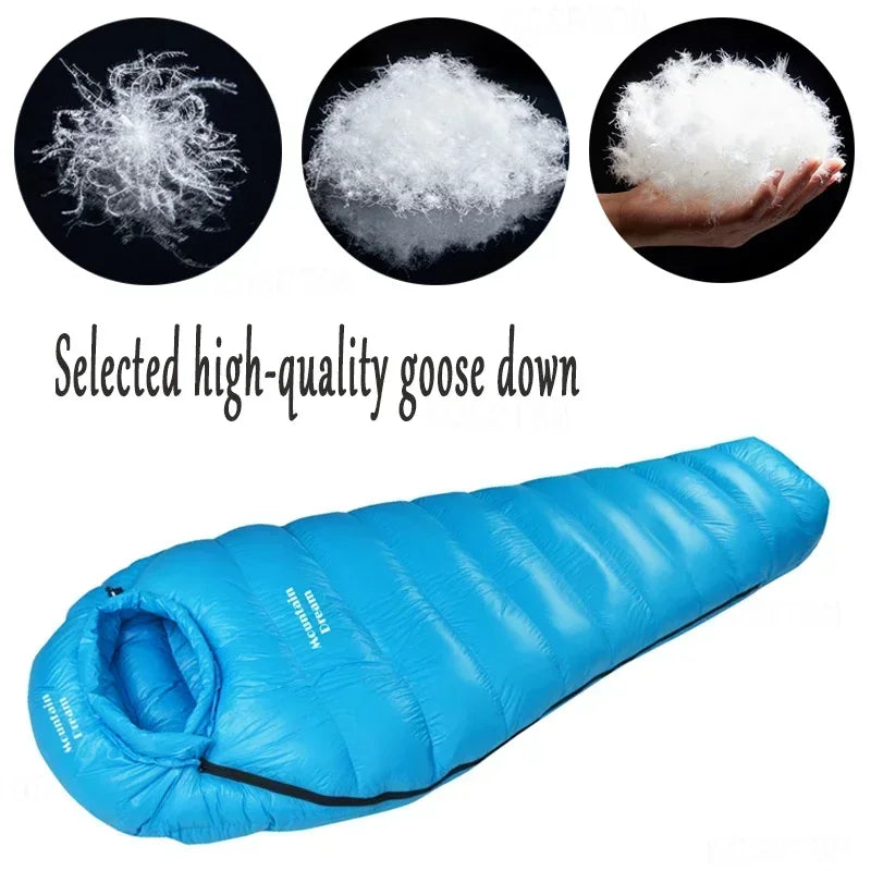 DUTRIEUX ONEAGER Ultralight Goose Down Sleeping Bag Alpine Hiking 800FP
