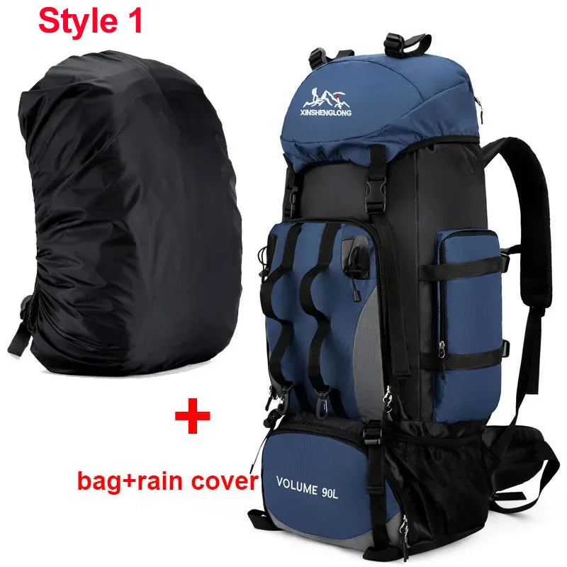Scione Large Capacity Trekking Backpack For Outdoor Travel