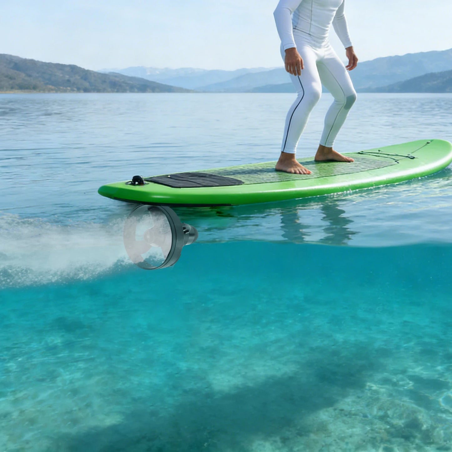 Underwater Thruster For Surfboard And Paddleboard Propulsion