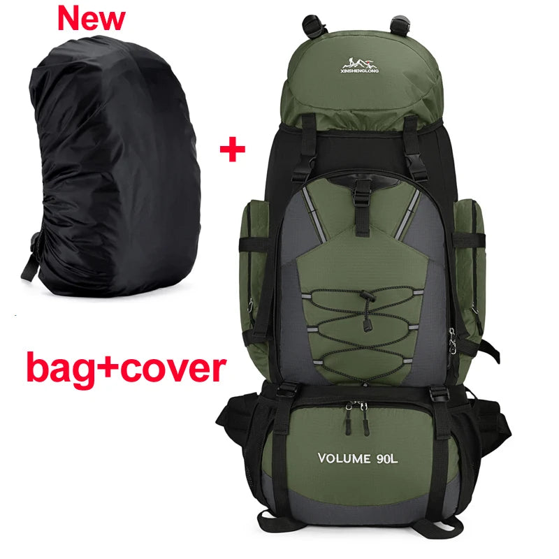 Scione Large Capacity Trekking Backpack For Outdoor Travel
