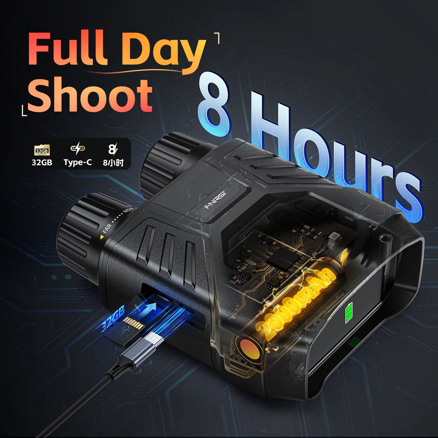 FNIRSI NVS-40 NVS-20 4K Hd Recorder For Surveillance And Capture