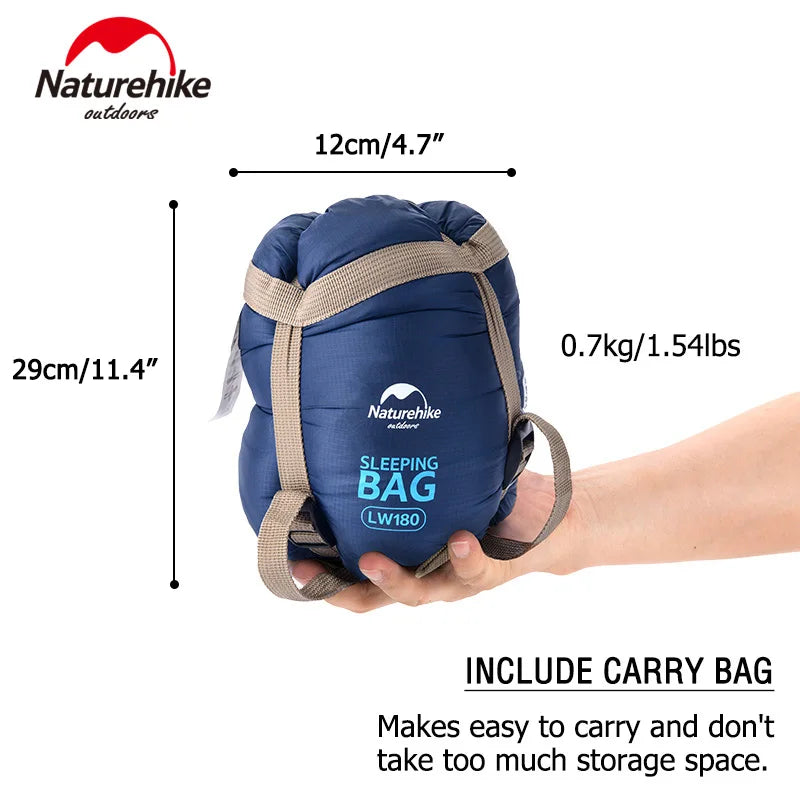 Naturehike Ultralight 3 Season Sleeping Bag For Camping