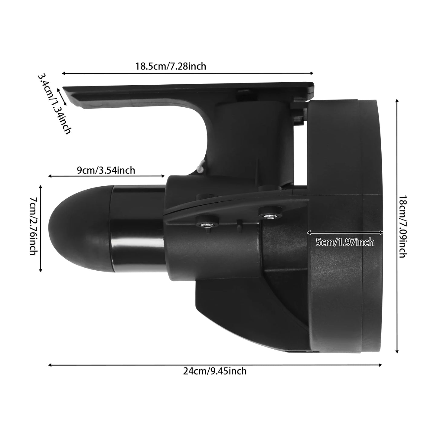 Underwater Thruster For Surfboard And Paddleboard Propulsion