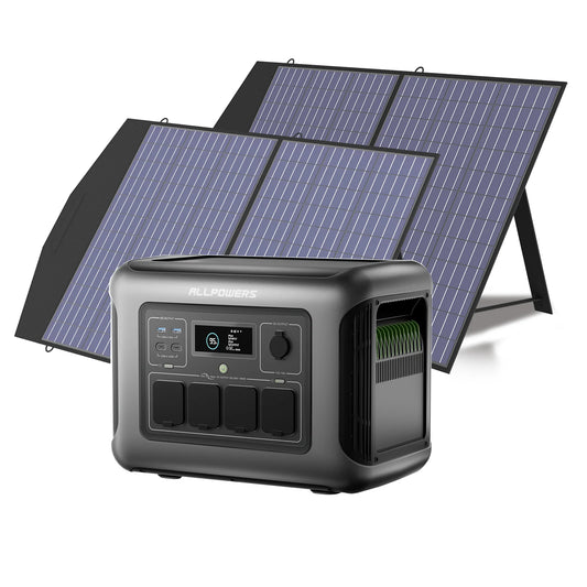 ALLPOWERS R1500 Lite Portable Power Station Solar Panel