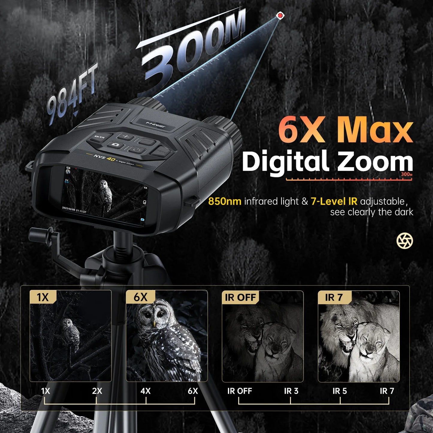 FNIRSI NVS-40 NVS-20 4K Hd Recorder For Surveillance And Capture