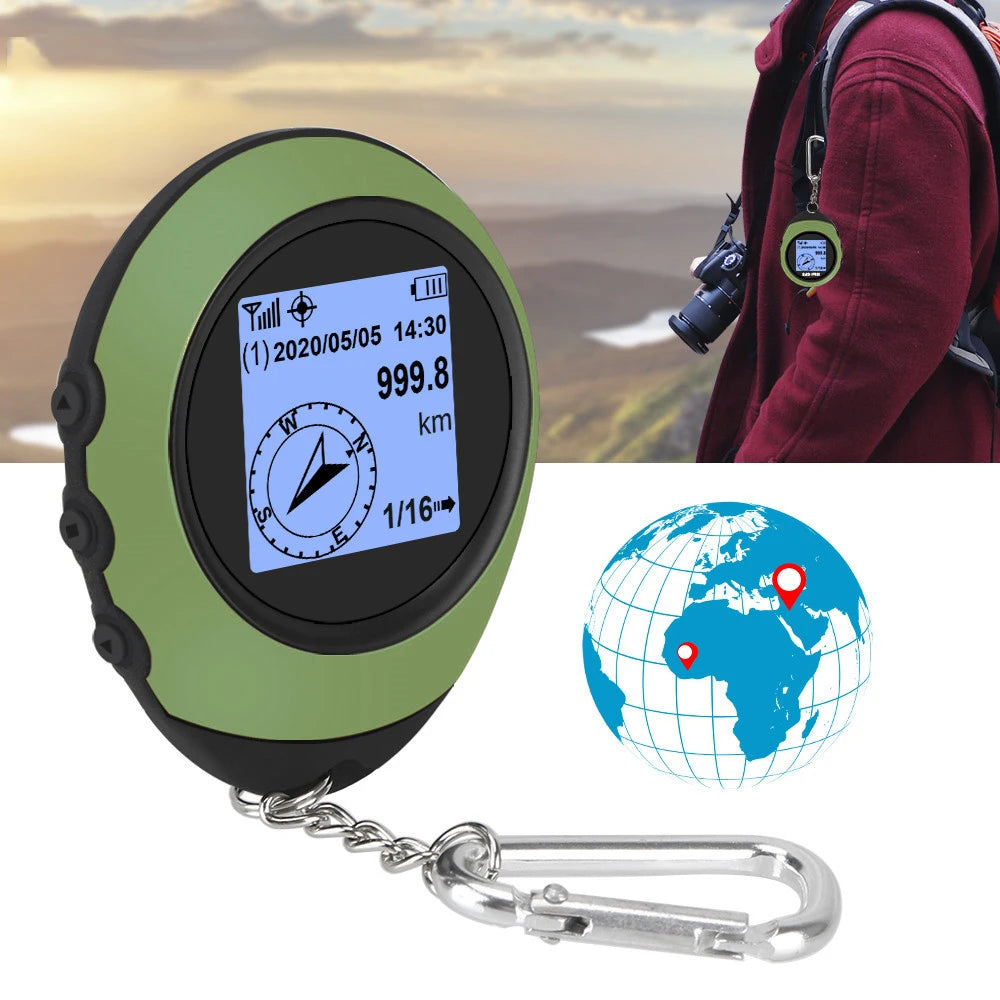 Handheld GPS Digital Compass Altitude Locator for Outdoor Hiking
