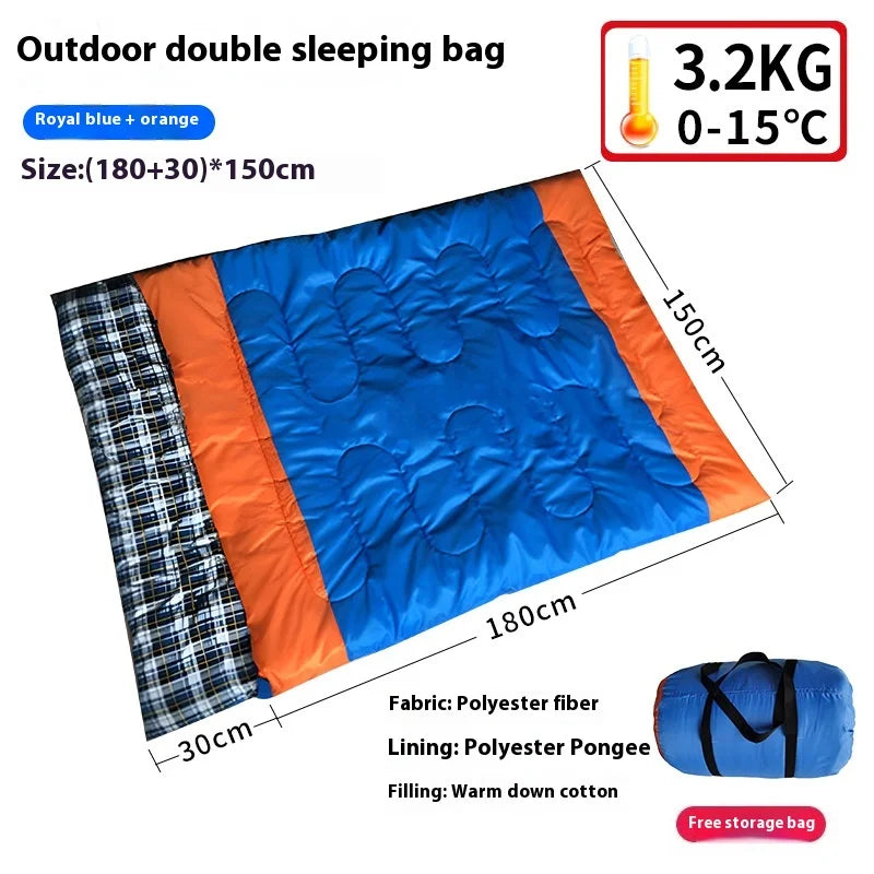NONECN Ultralight Waterproof Sleeping Bag 4 Season Envelope