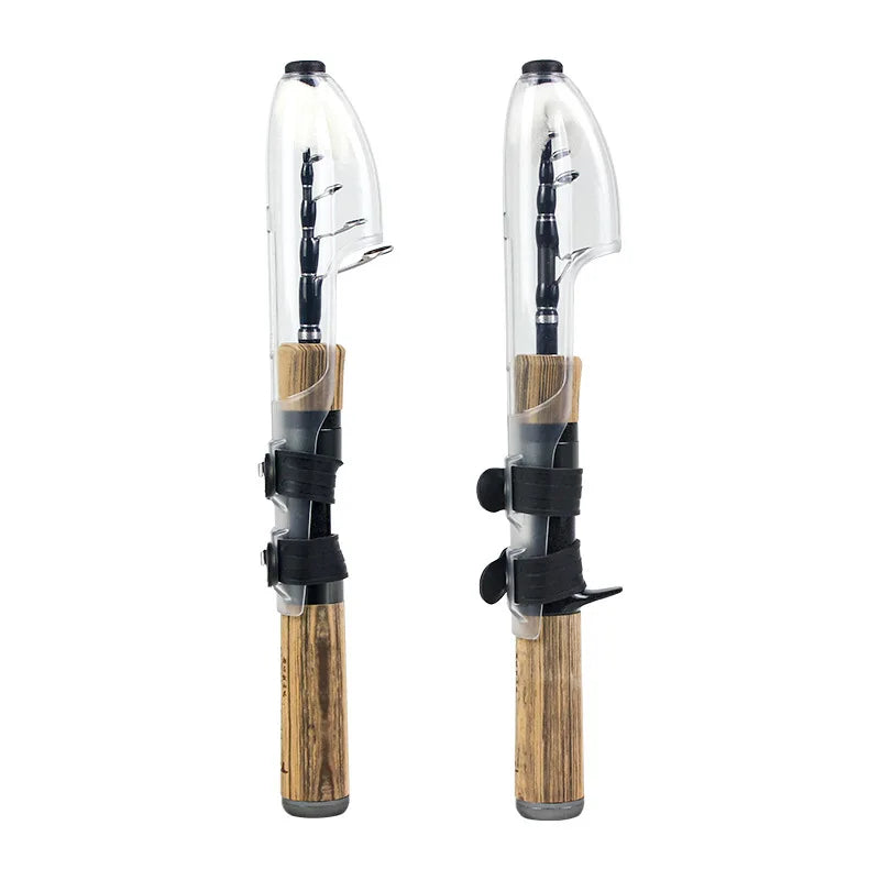 Telescopic Fishing Rod Portable Stream Pole for Travel