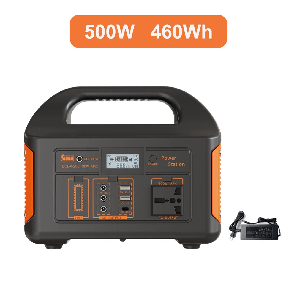 GaiaRay 500W Portable Power Station 110V Solar Generator