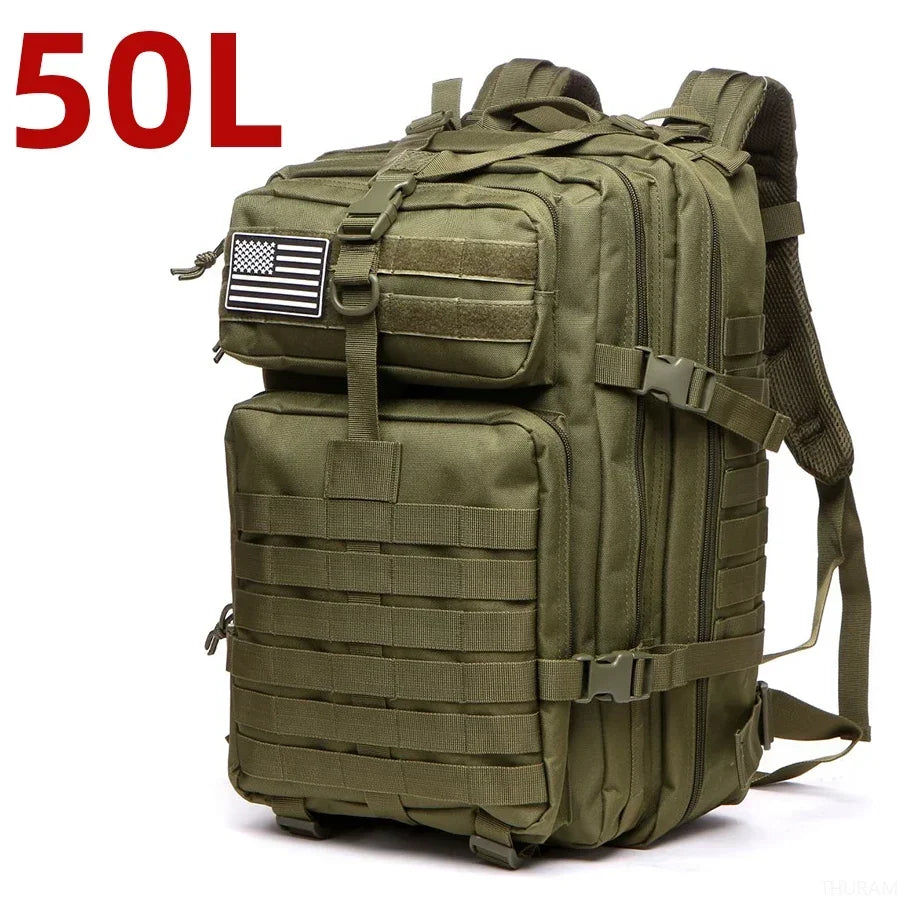 Thuram 1000D Nylon Waterproof Trekking Tactical Backpack For Outdoor